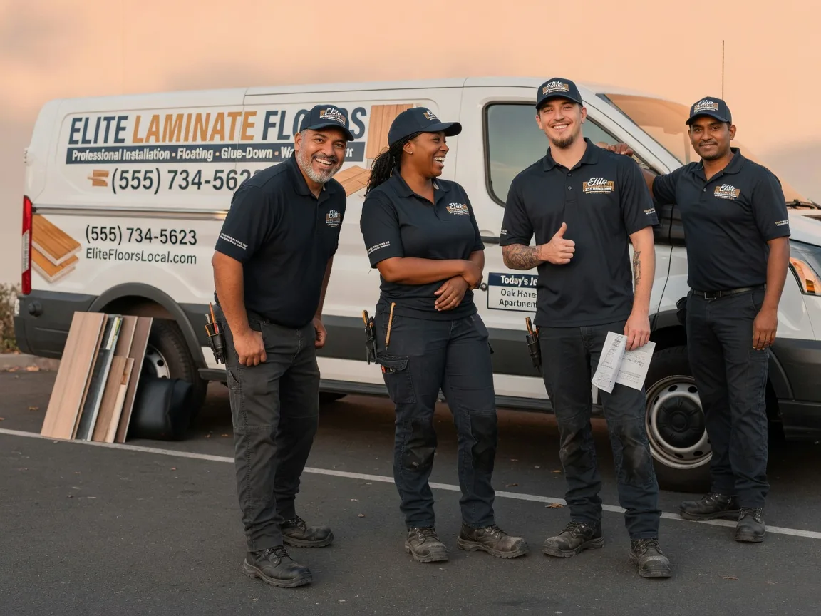 Laminate flooring installation company in Quail, TX